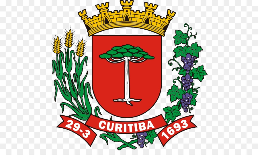 Escudo De La Ciudad De Curitiba，Coat Of Arms PNG