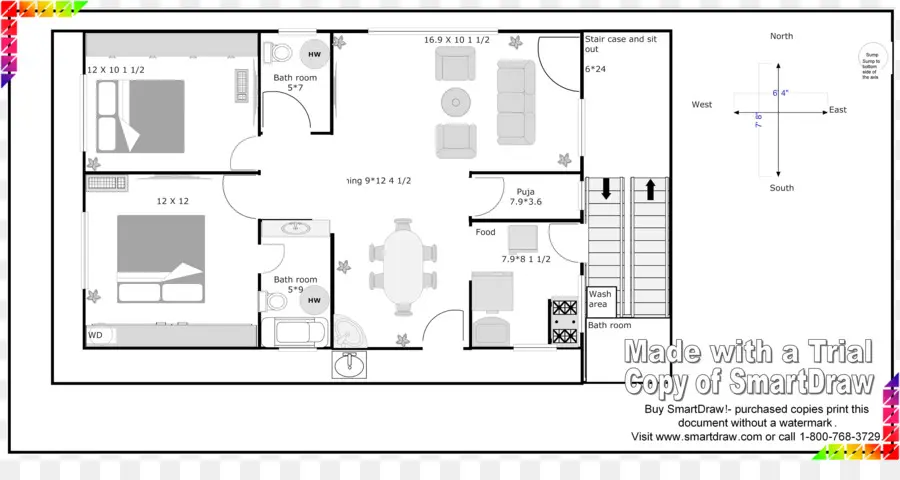 Casa Plan De，Vastu Shastra PNG