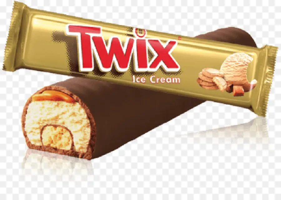 Twix，Helado PNG