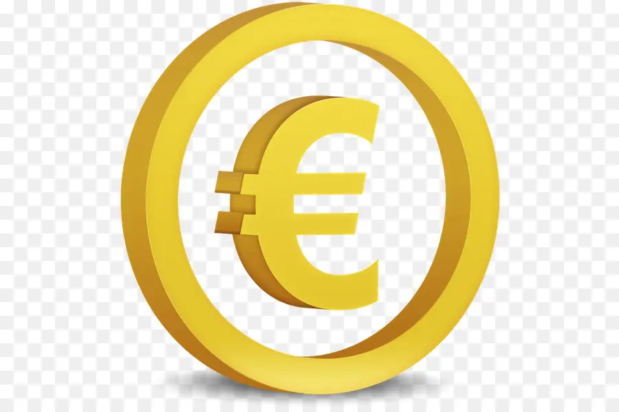 Moneda De Euro，Dinero PNG