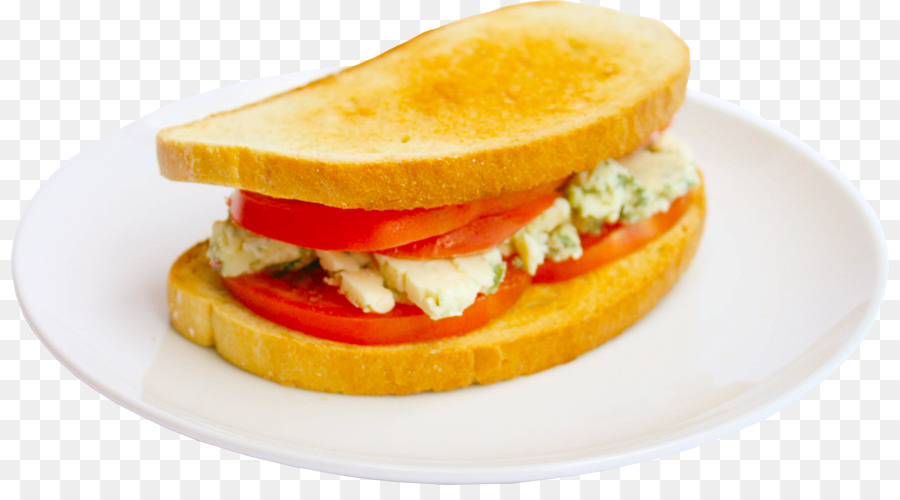 Sándwich De Desayuno，Cocina Vegetariana PNG