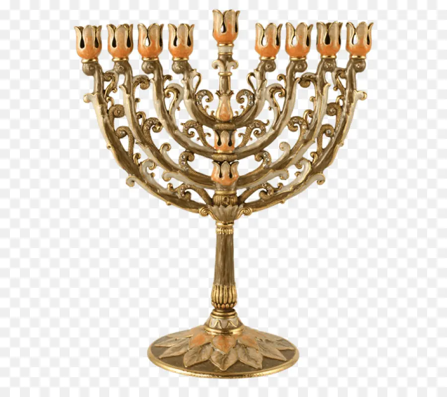 Menorá，Candelabro PNG