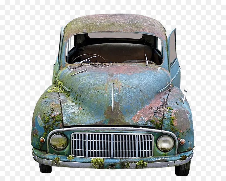 Coche Viejo，Oxidado PNG