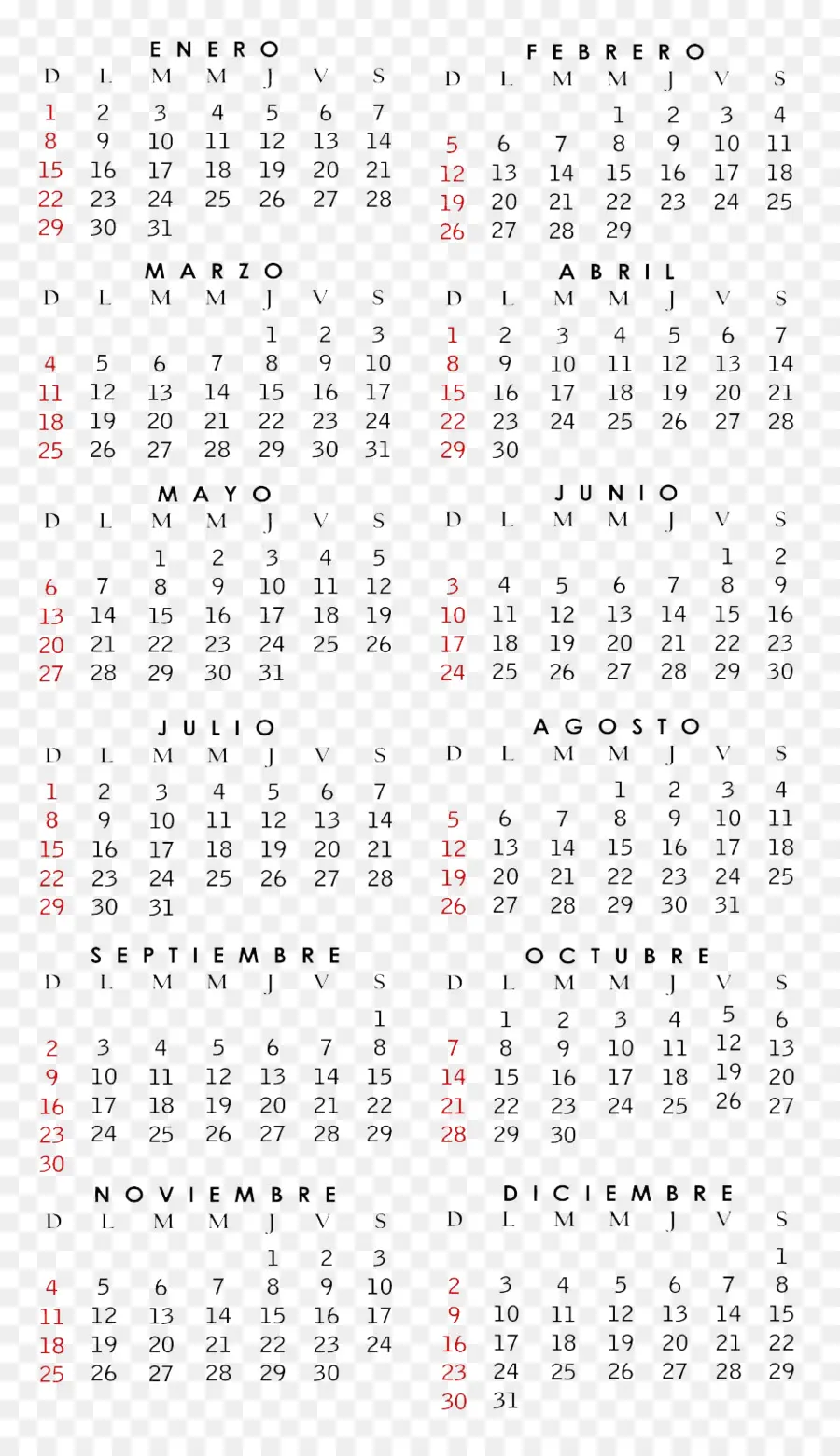 Calendario，Andalucía PNG