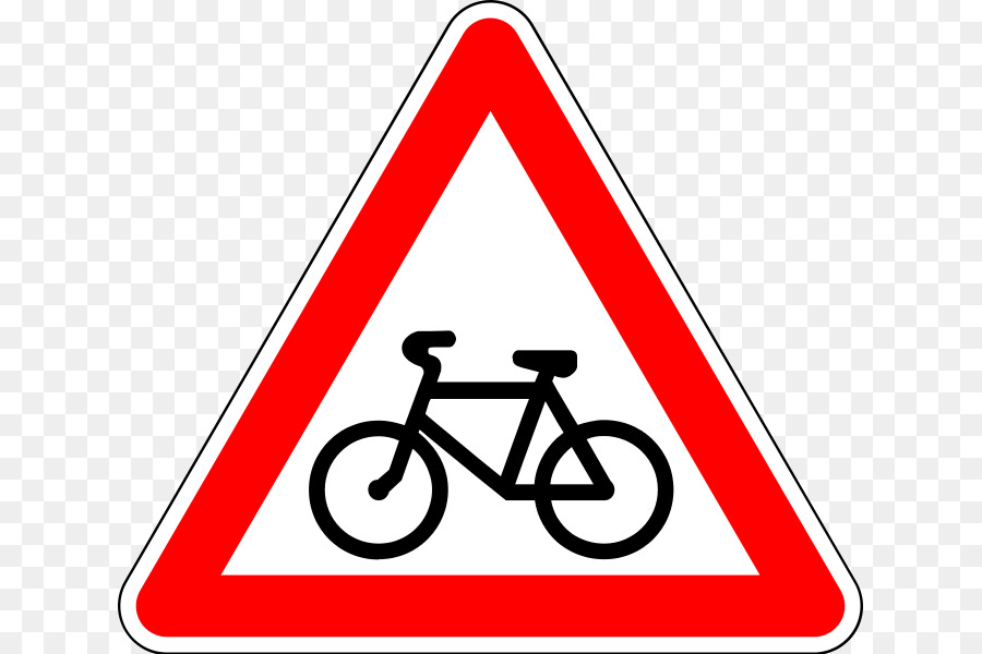 Señal De Bicicleta，Advertencia PNG