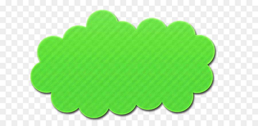 Nube Verde，Forma PNG