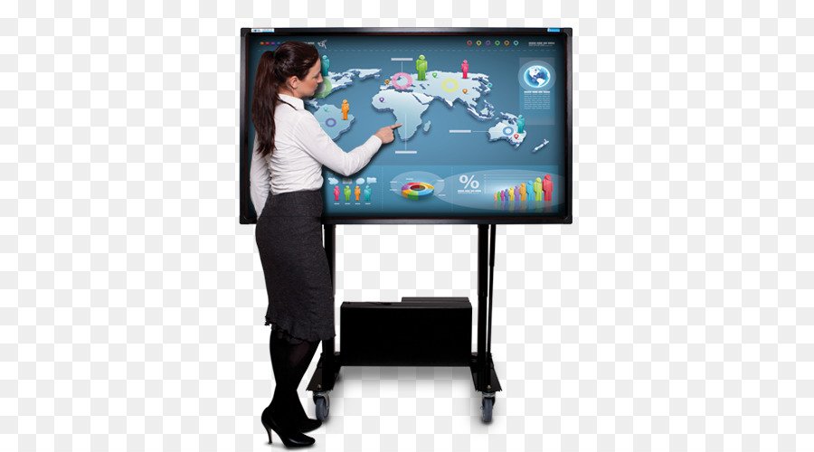 Los Monitores De Ordenador，Multitouch PNG