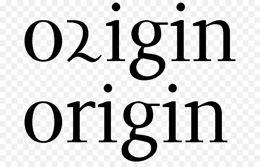 Origen，Palabra PNG