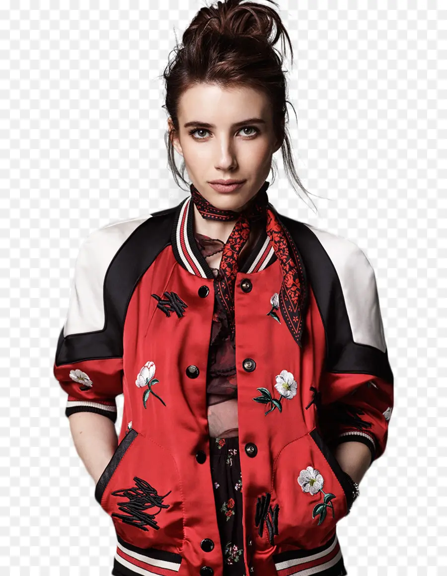 Mujer，Chaqueta PNG