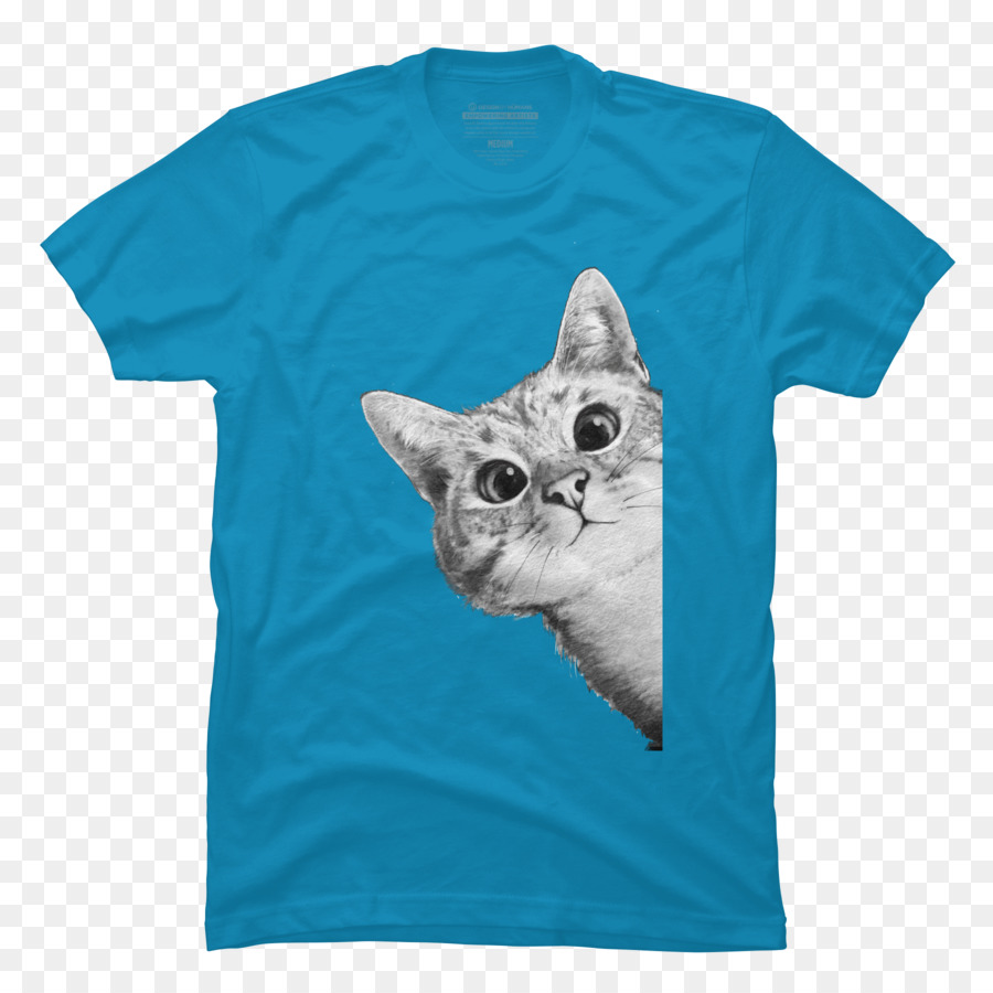 Camiseta，Gato PNG