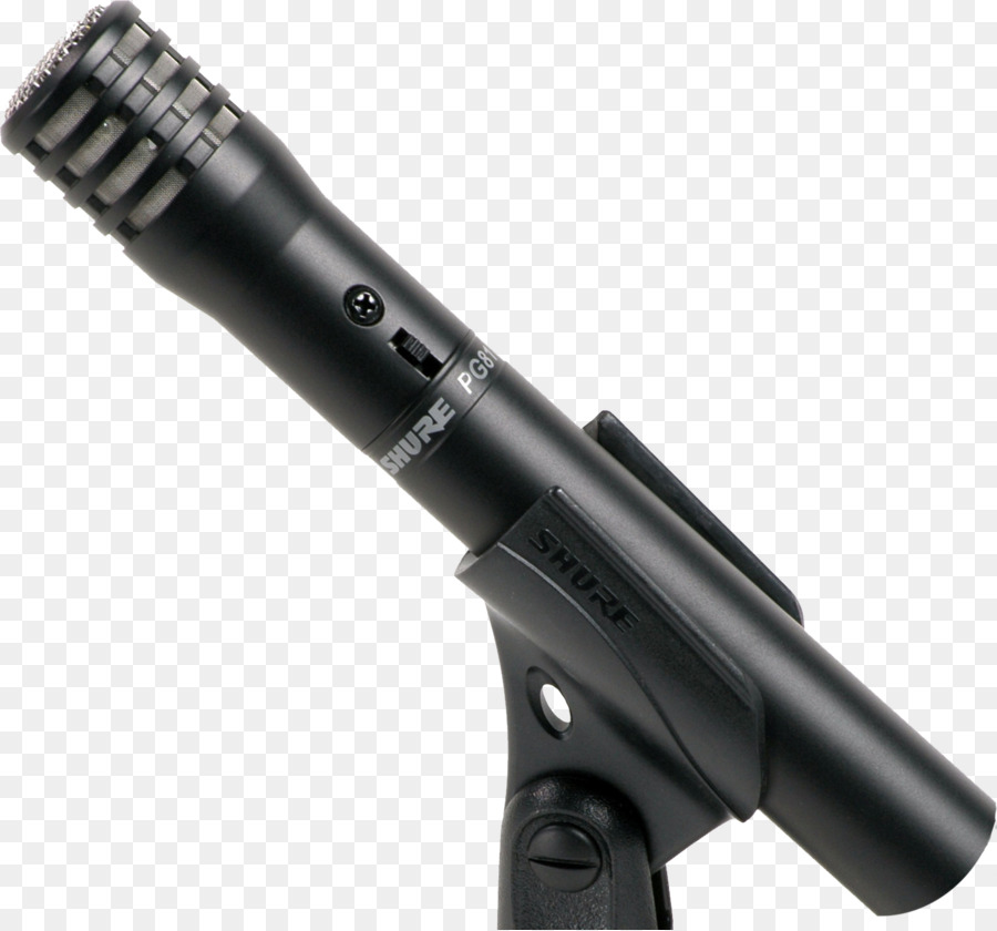 Micrófono，Shure Pg81 PNG