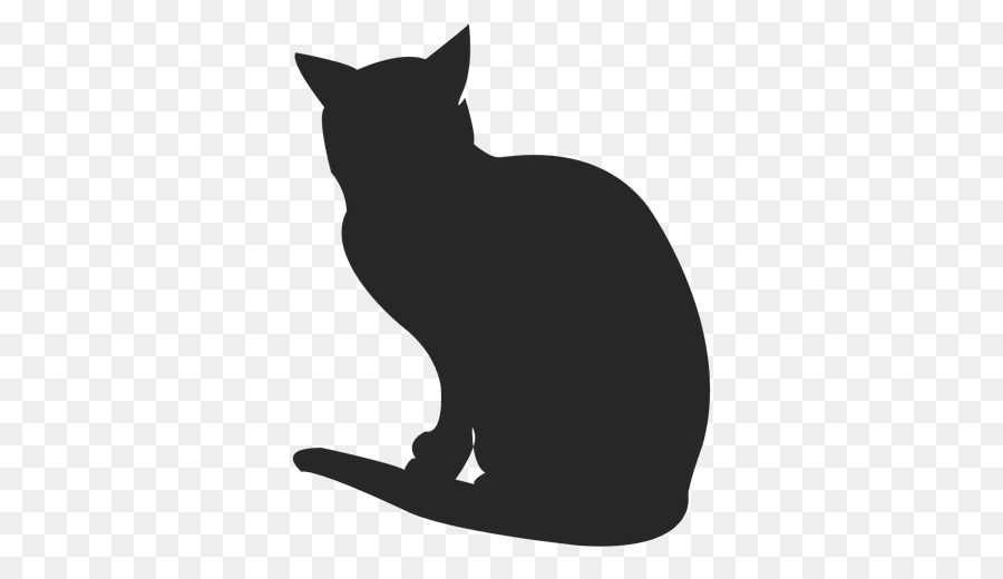 Silueta，El Gato Balinés PNG