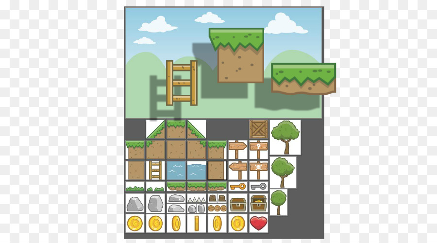 Tilebased Video Juego，Juego PNG