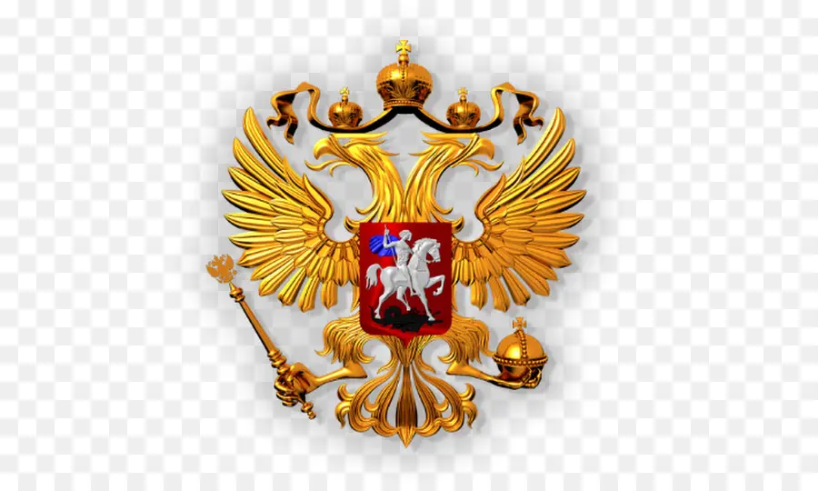 Rusia，Escudo De Armas De Rusia PNG