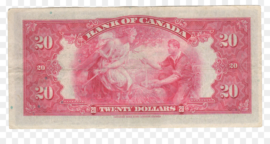 Billete，Banco De Canadá PNG