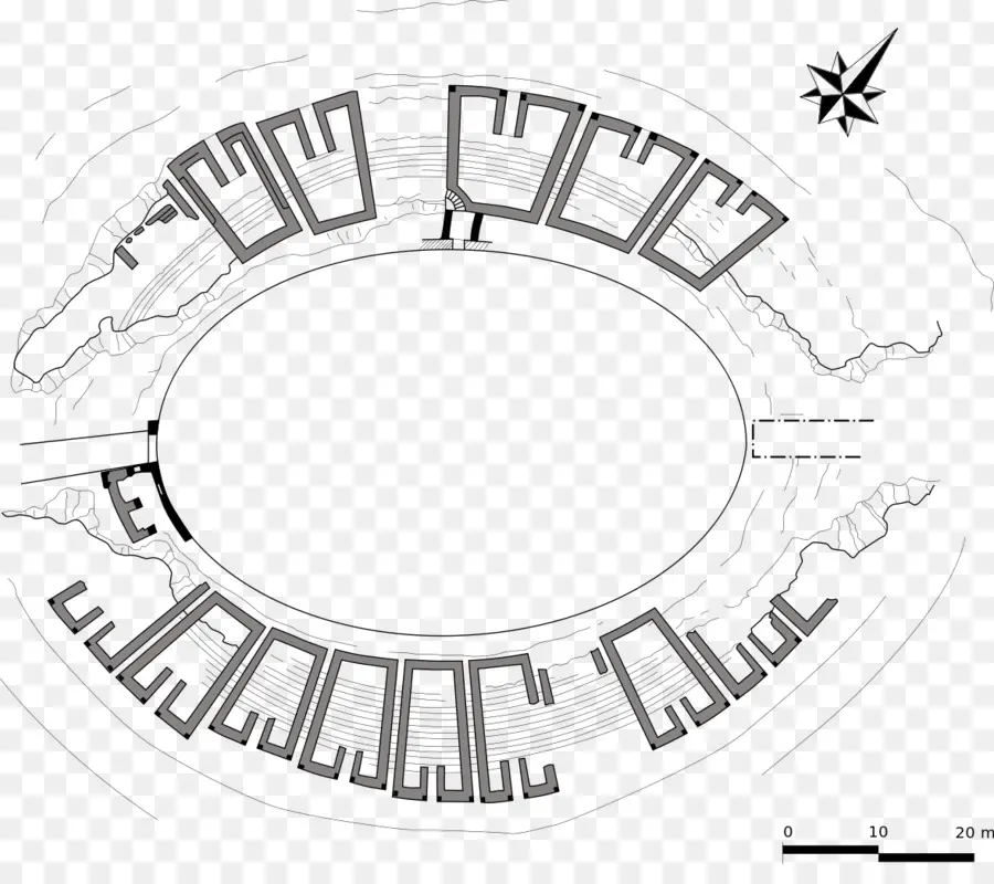 El Anfiteatro De El Jem，Anfiteatro Romano PNG