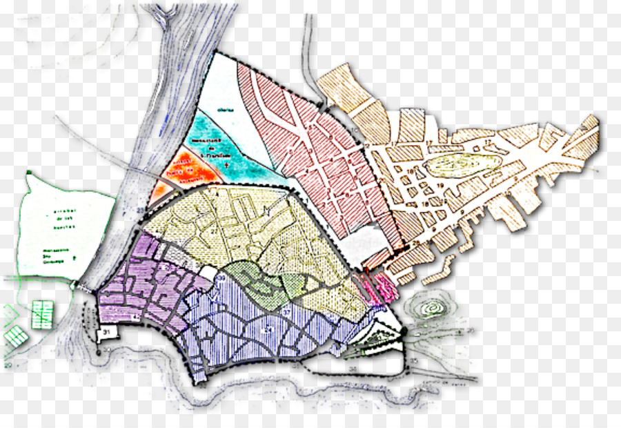Mapa，Las Calles De Málaga PNG