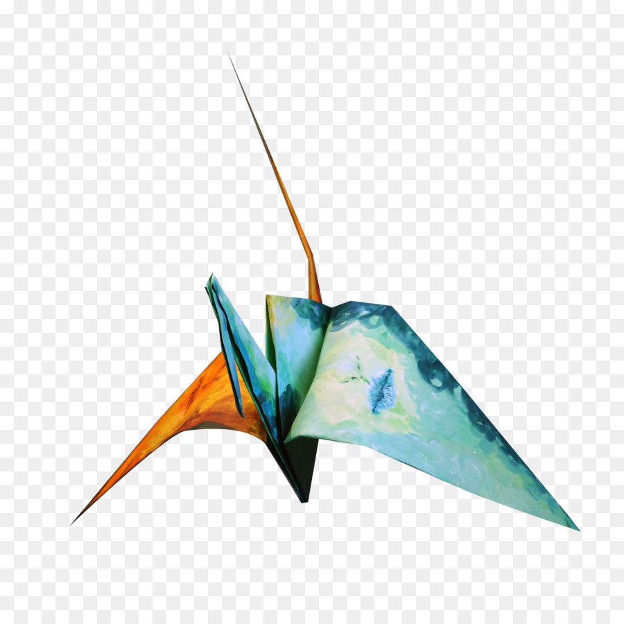 Origami De Papel，Grúa PNG