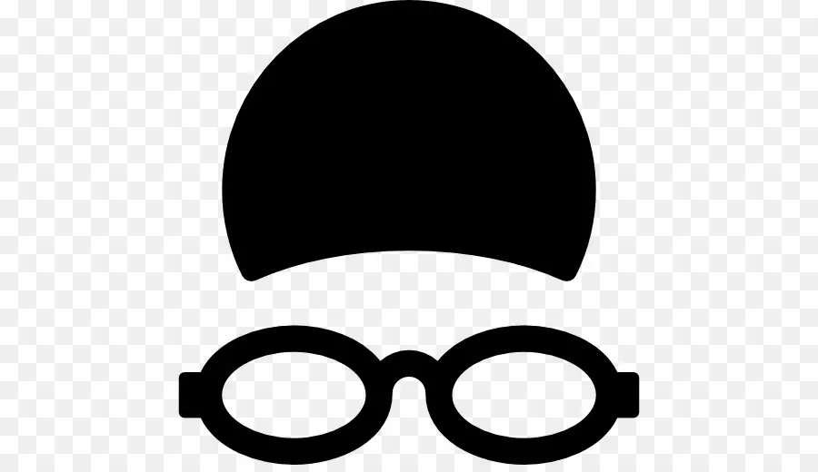 Gorro De Natación Y Gafas，Tapa PNG