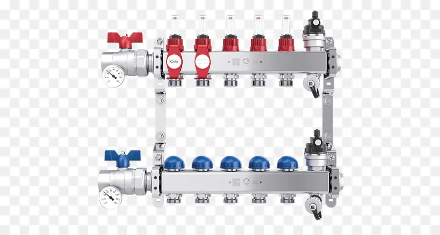 Underfloor Heating，Colector De PNG