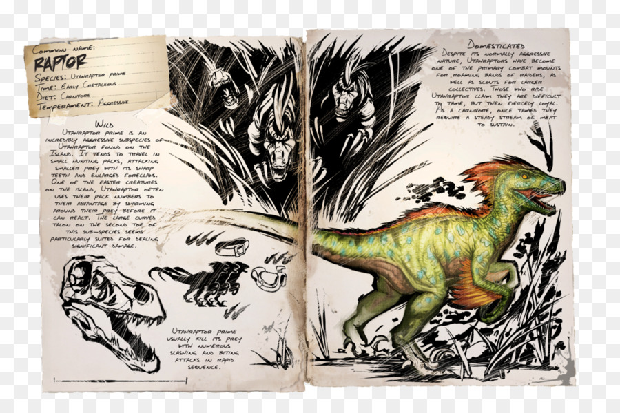 Dinosaurio，Ilustración PNG