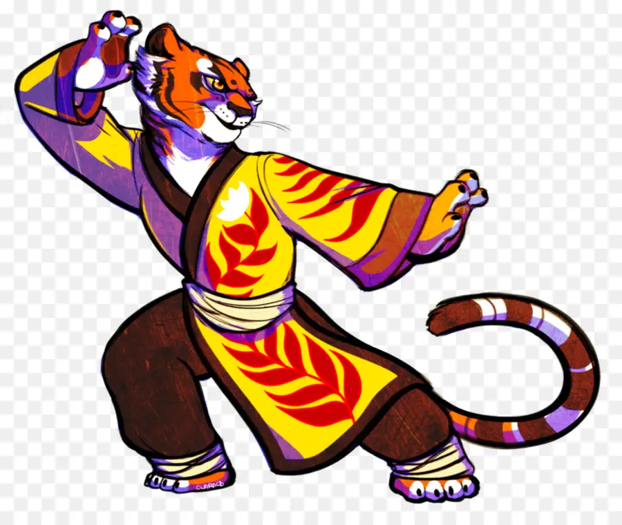 Tigresa，Kung Fu Panda PNG