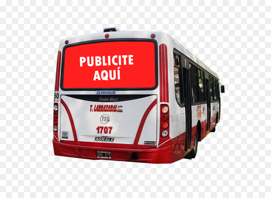 Anuncio De Autobús，Transporte Público PNG