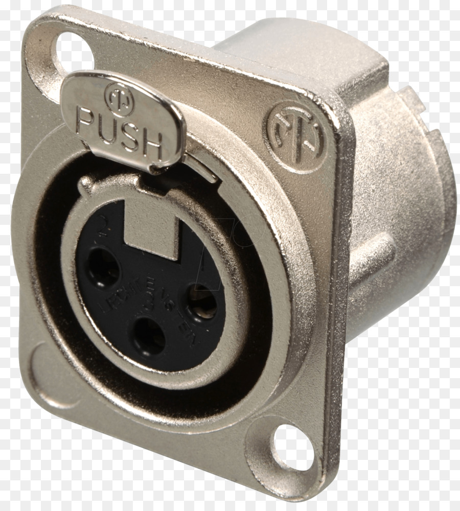 Conector Eléctrico，Conector Xlr PNG