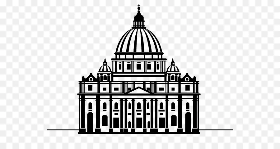 La Basílica De San Pedro，Dibujo PNG