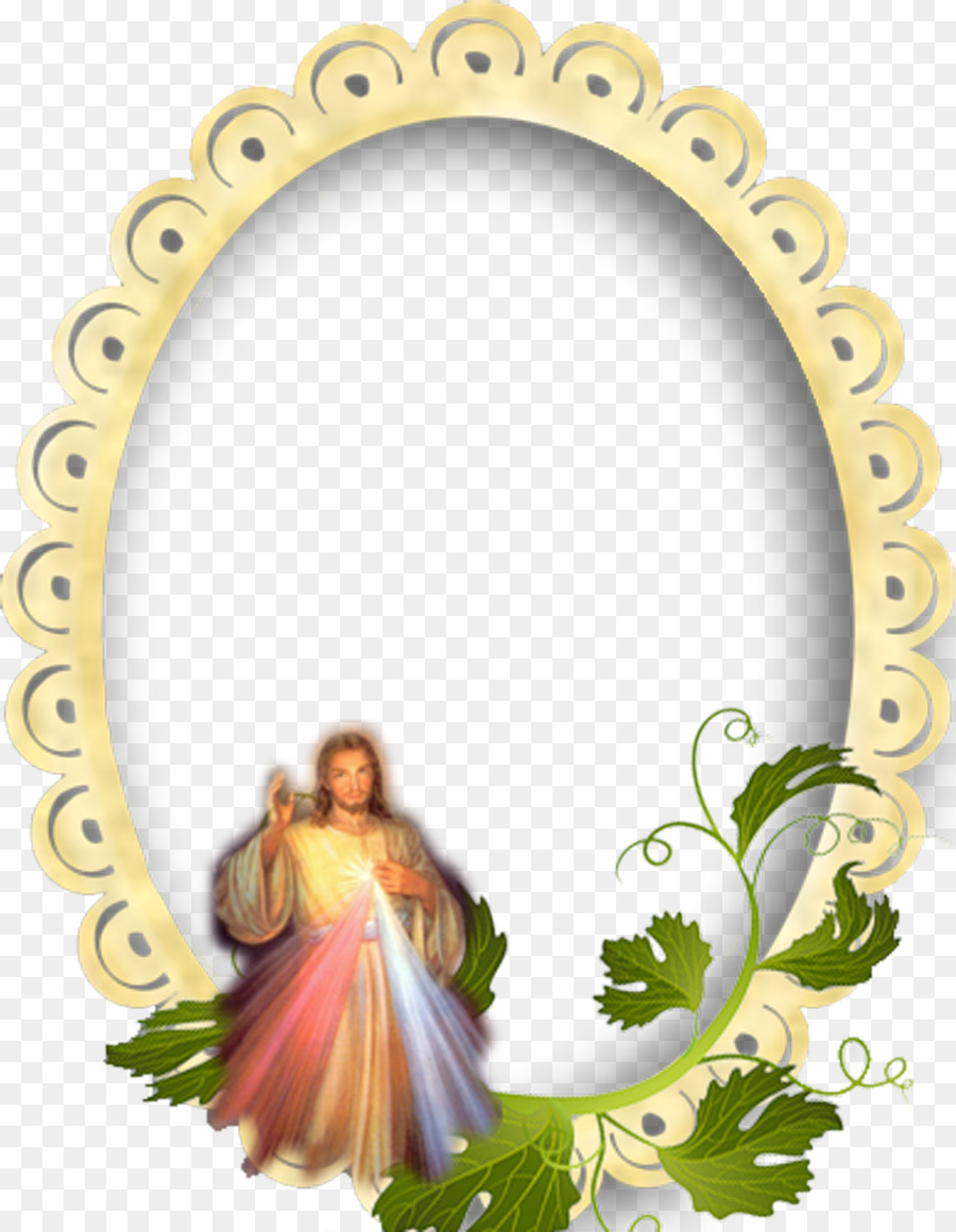 Marco Religioso，Oval PNG