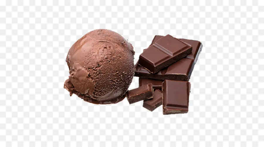 El Helado De Chocolate，Helado PNG