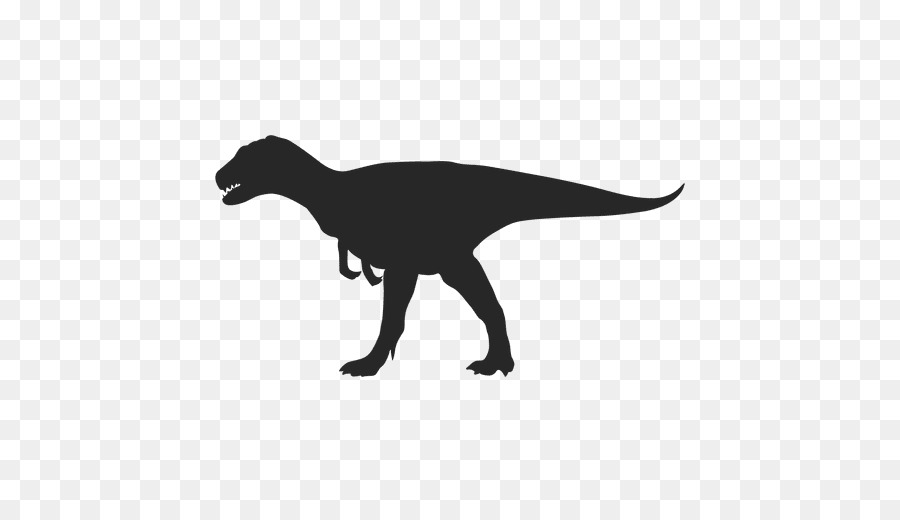 Silueta De Dinosaurio，Prehistórico PNG