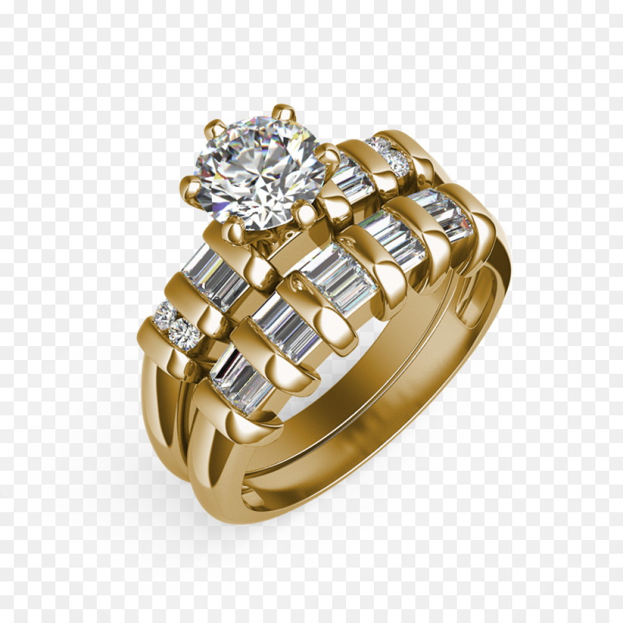 Anillo De Oro，Diamante PNG