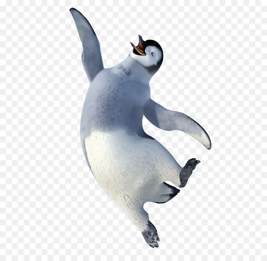 Pingüino Bailando，Feliz PNG