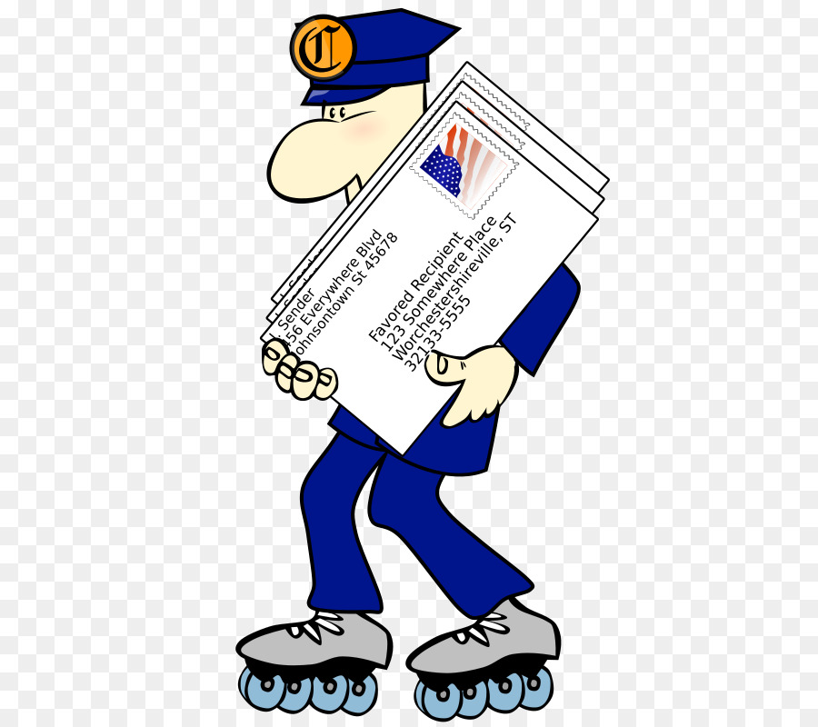 Cartero，Correo PNG