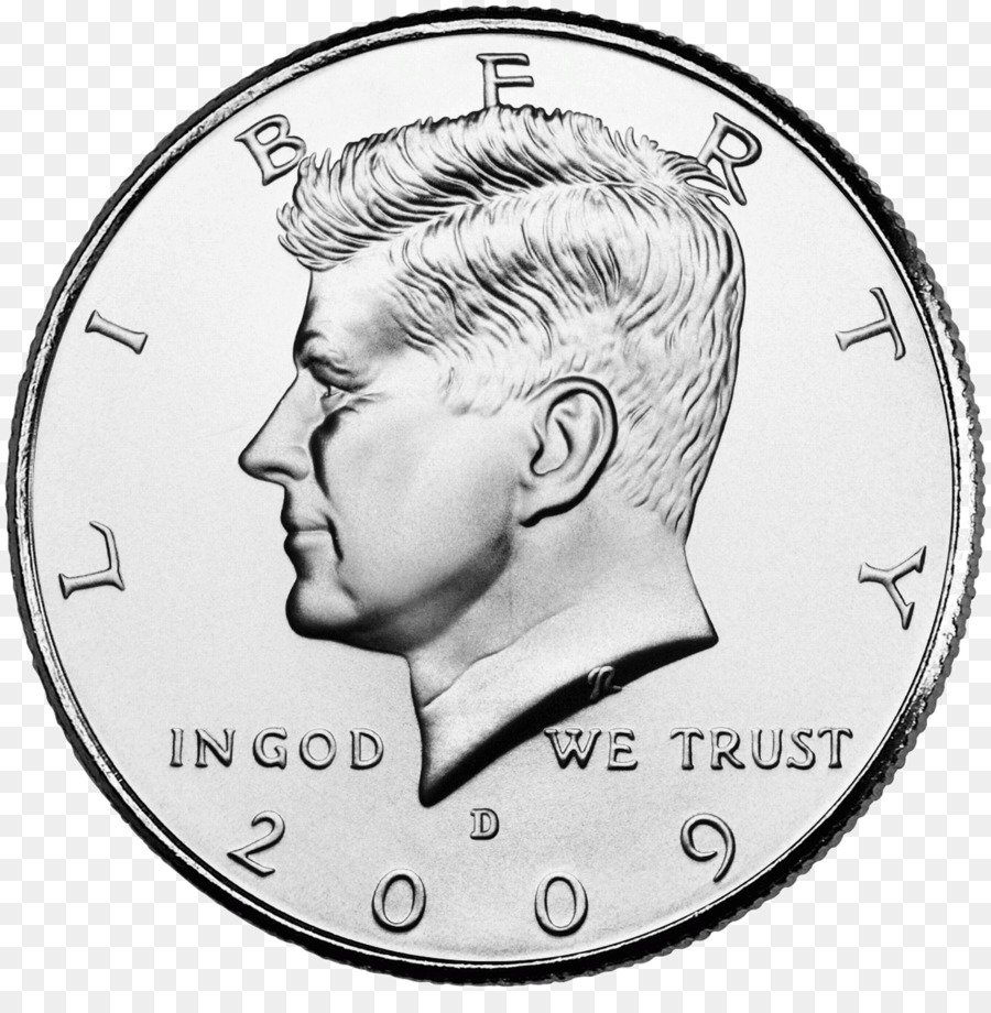 Kennedy Half Dollar，Medio Dólar PNG