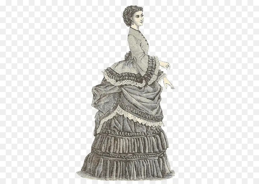 Vestido Victoriano，Histórico PNG