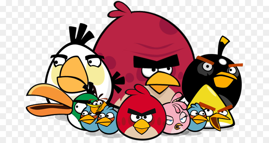 Angry Birds 2，Pájaro De La Aleta PNG