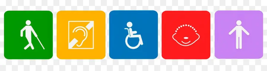 Iconos De Discapacidad，Accesibilidad PNG