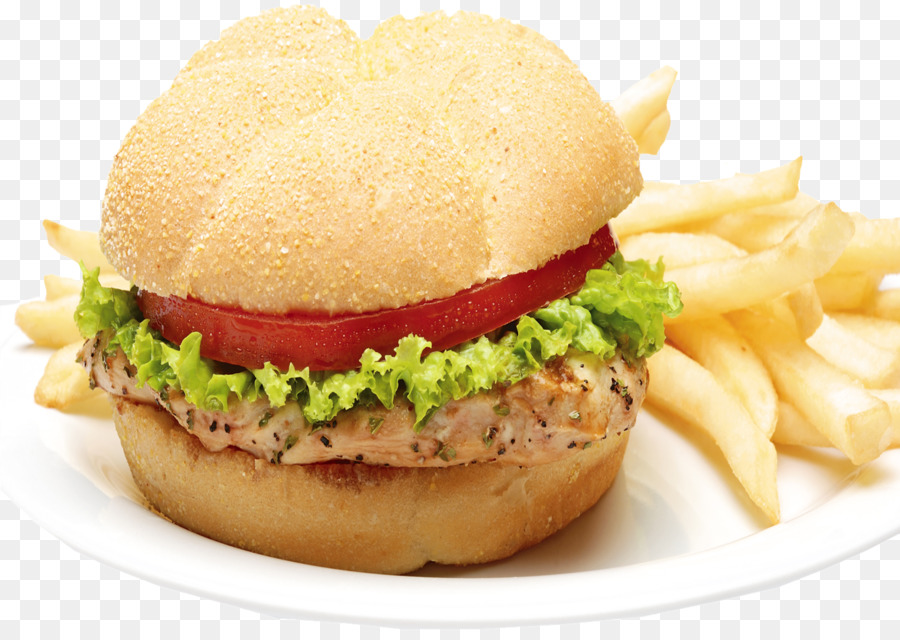 Papas A La Francesa，Hamburguesa Con Queso PNG