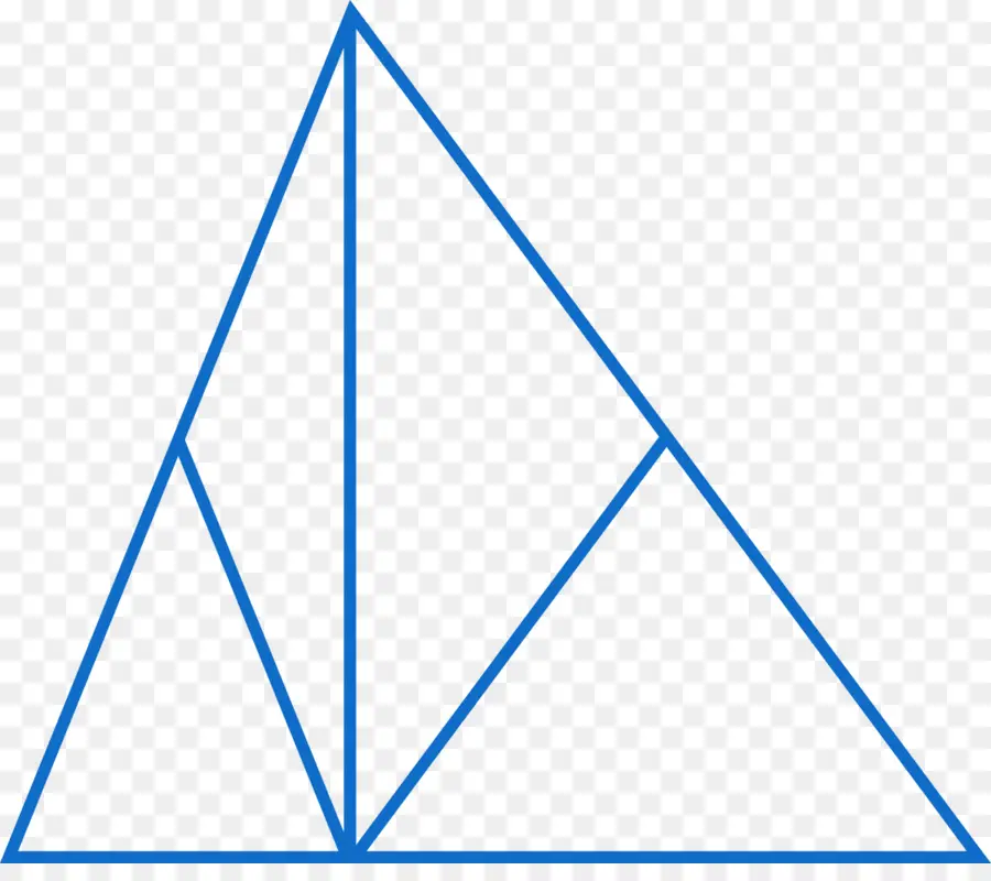 Triángulo Azul，Geometría PNG