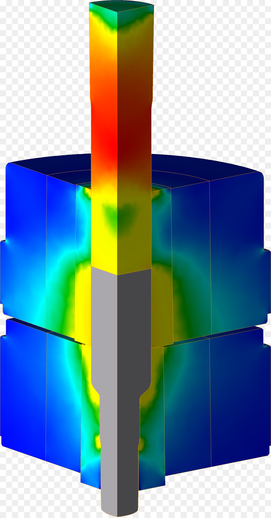 Simulación Colorida，Mapa De Calor PNG