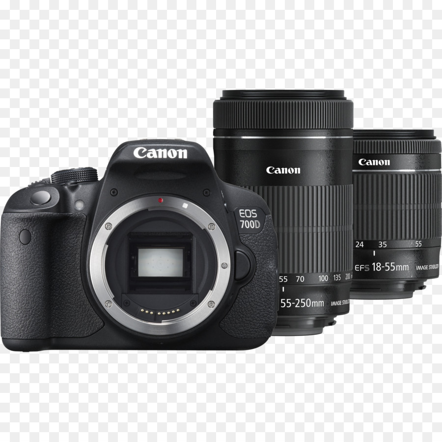Canon Ellos 700d，Canon Efs 1855mm Lente PNG