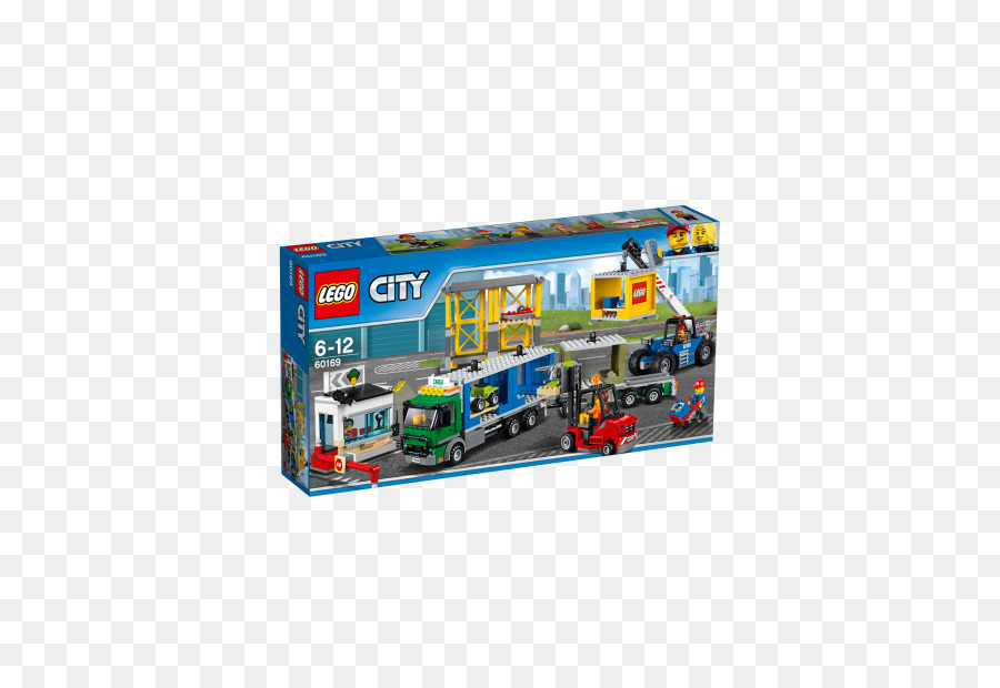 Lego City，Lego 60169 De La Ciudad De La Terminal De Carga PNG