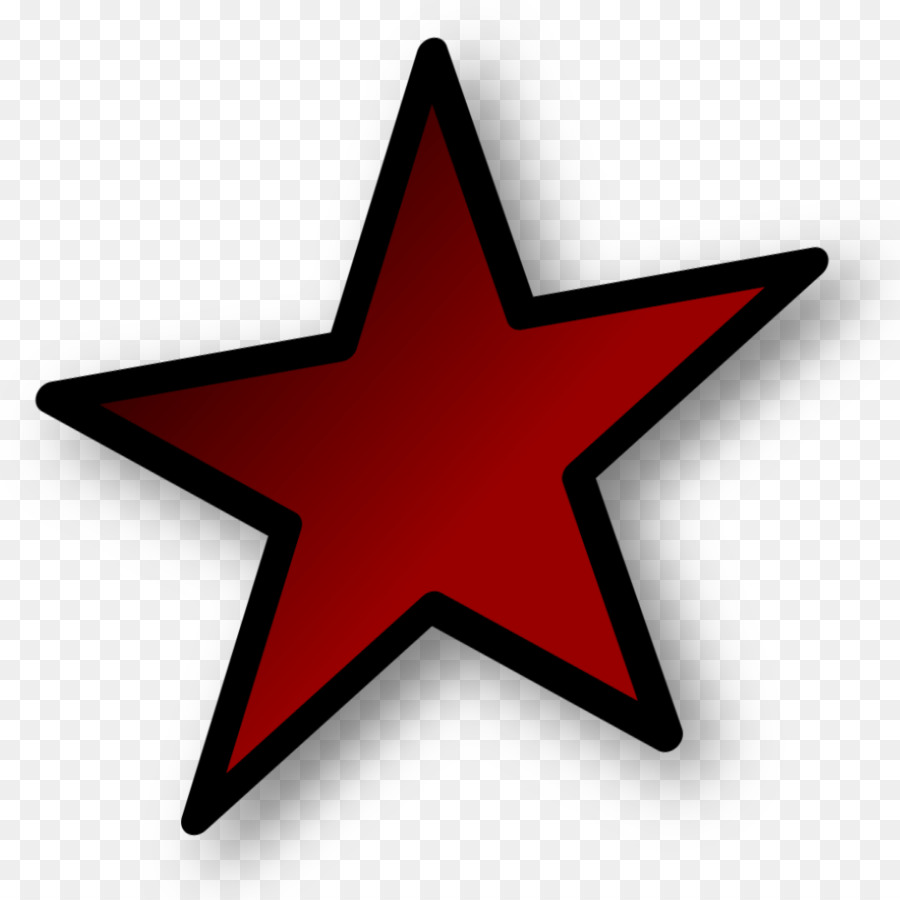 Estrella，Rojo PNG