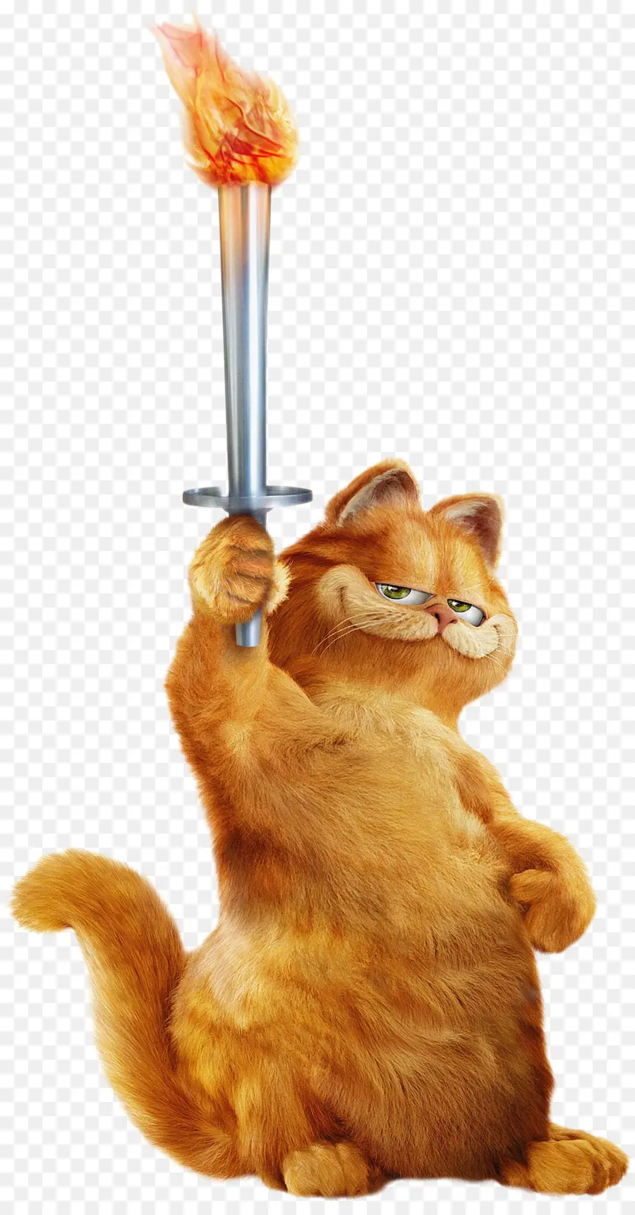 Gato Naranja，Antorcha PNG