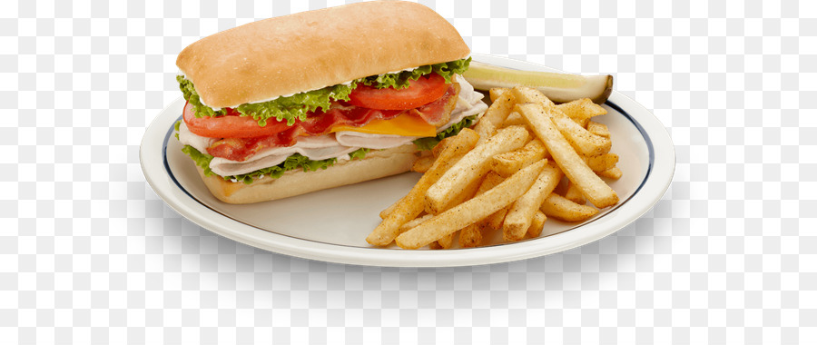 Papas A La Francesa，Submarine Sandwich PNG