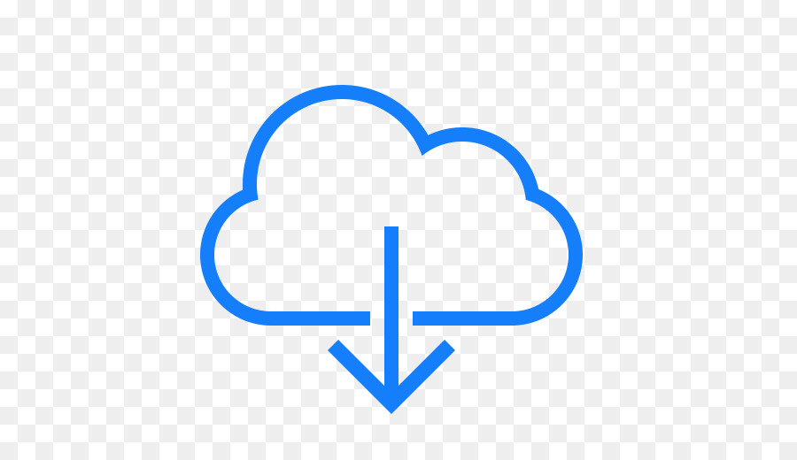 Icono De Descarga En La Nube，Nube PNG