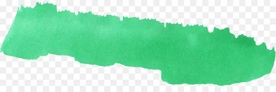 Trazo De Pincel Verde，Pintar PNG