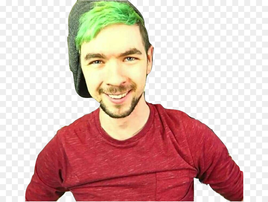 Hombre Con Pelo Verde，Sonriente PNG